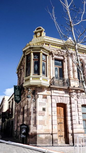 A colonial building in Zacatecas